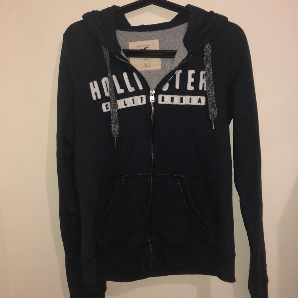 Hollister zipper hoodie